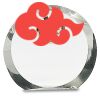 [CRY169] 4.5" Round Crystal Clock Thumbnail