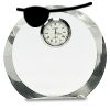 [CRY169] 4.5" Round Crystal Clock Thumbnail