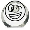 [CRY169] 4.5" Round Crystal Clock Thumbnail