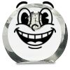 [CRY169] 4.5" Round Crystal Clock Thumbnail