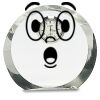[CRY169] 4.5" Round Crystal Clock Thumbnail