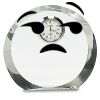 [CRY169] 4.5" Round Crystal Clock Thumbnail