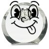 [CRY169] 4.5" Round Crystal Clock Thumbnail