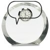 [CRY169] 4.5" Round Crystal Clock Thumbnail
