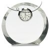 [CRY169] 4.5" Round Crystal Clock Thumbnail
