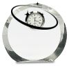 [CRY169] 4.5" Round Crystal Clock Thumbnail