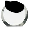[CRY169] 4.5" Round Crystal Clock Thumbnail
