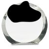 [CRY169] 4.5" Round Crystal Clock Thumbnail