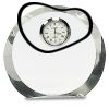 [CRY169] 4.5" Round Crystal Clock Thumbnail
