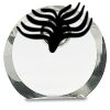 [CRY169] 4.5" Round Crystal Clock Thumbnail