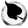 [CRY169] 4.5" Round Crystal Clock Thumbnail