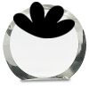 [CRY169] 4.5" Round Crystal Clock Thumbnail