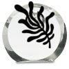 [CRY169] 4.5" Round Crystal Clock Thumbnail