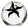 [CRY169] 4.5" Round Crystal Clock Thumbnail