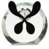 [CRY169] 4.5" Round Crystal Clock Thumbnail