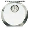 [CRY169] 4.5" Round Crystal Clock Thumbnail