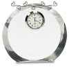 [CRY169] 4.5" Round Crystal Clock Thumbnail