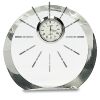 [CRY169] 4.5" Round Crystal Clock Thumbnail