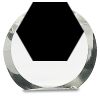 [CRY169] 4.5" Round Crystal Clock Thumbnail