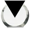 [CRY169] 4.5" Round Crystal Clock Thumbnail