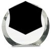 [CRY169] 4.5" Round Crystal Clock Thumbnail