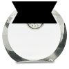 [CRY169] 4.5" Round Crystal Clock Thumbnail
