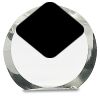 [CRY169] 4.5" Round Crystal Clock Thumbnail