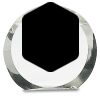 [CRY169] 4.5" Round Crystal Clock Thumbnail