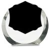 [CRY169] 4.5" Round Crystal Clock Thumbnail