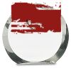 [CRY169] 4.5" Round Crystal Clock Thumbnail