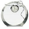 [CRY169] 4.5" Round Crystal Clock Thumbnail