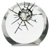 [CRY169] 4.5" Round Crystal Clock Thumbnail