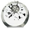 [CRY169] 4.5" Round Crystal Clock Thumbnail