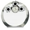 [CRY169] 4.5" Round Crystal Clock Thumbnail