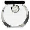 [CRY169] 4.5" Round Crystal Clock Thumbnail