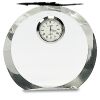 [CRY169] 4.5" Round Crystal Clock Thumbnail