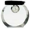 [CRY169] 4.5" Round Crystal Clock Thumbnail