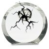 [CRY169] 4.5" Round Crystal Clock Thumbnail