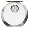 [CRY169] 4.5" Round Crystal Clock Thumbnail