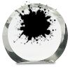 [CRY169] 4.5" Round Crystal Clock Thumbnail