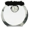 [CRY169] 4.5" Round Crystal Clock Thumbnail