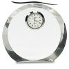 [CRY169] 4.5" Round Crystal Clock Thumbnail