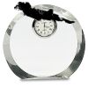 [CRY169] 4.5" Round Crystal Clock Thumbnail
