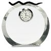 [CRY169] 4.5" Round Crystal Clock Thumbnail
