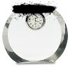 [CRY169] 4.5" Round Crystal Clock Thumbnail