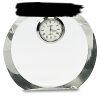 [CRY169] 4.5" Round Crystal Clock Thumbnail