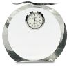 [CRY169] 4.5" Round Crystal Clock Thumbnail