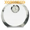 [CRY169] 4.5" Round Crystal Clock Thumbnail