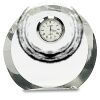 [CRY169] 4.5" Round Crystal Clock Thumbnail