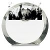 [CRY169] 4.5" Round Crystal Clock Thumbnail